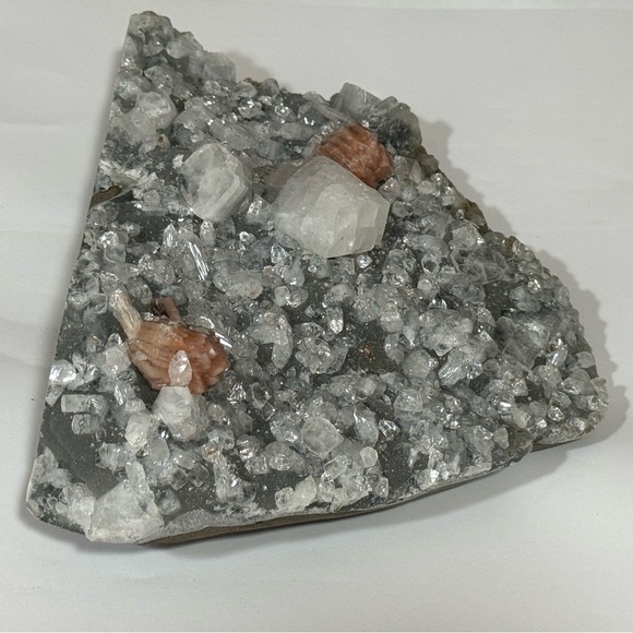Apophyllite and stilbite Crystal self standing - Picture 10 of 12